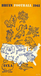 1961 UCLA Bruins Football Art