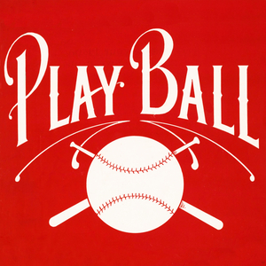1918 Play Ball Vintage Baseball Art