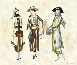1919 fashion art remix