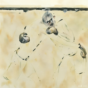 1920s boxing art remix