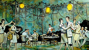 1920s party and dancing