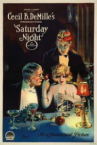 1922 saturday night movie poster