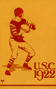 1922 USC Trojans Football Art