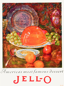 1924 jello ad art row one