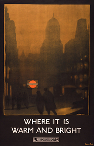 1924 london underground poster
