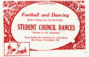 1924 Oklahoma Football Dance Art
