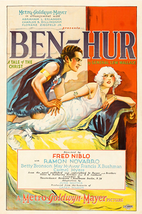 1926 ben hur movie poster