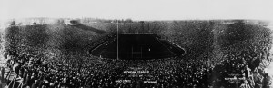 1927 Michigan Stadium Dedication Photo
