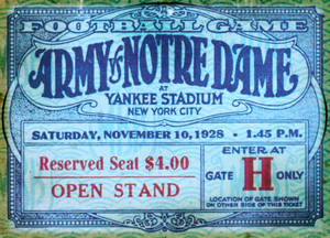 1928 Army vs. Notre Dame | Win One for The Gipper 