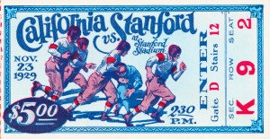 1929 California Bears at Stanford Indians