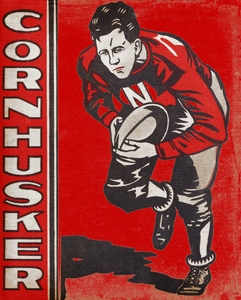 Vintage Nebraska Football Remix Art