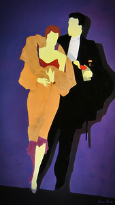 1930s Couple at Night