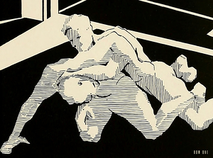 1930s wrestling art