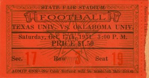 1931 Texas vs. Oklahoma
