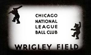 1932 Chicago Wrigley Field Art