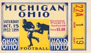 1932 Ohio State vs. Michigan