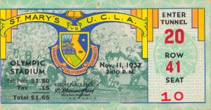 1932 St. Marys vs. UCLA