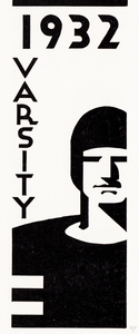 1932 Varsity Football Art