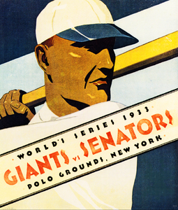 1933 World Series Program Cover Art