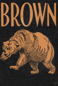 1933 Brown Bears Art
