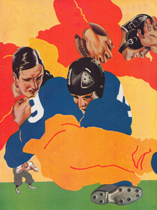 1934 Football Art