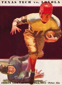 1934 Loyola Lions vs. Texas Tech Matadors