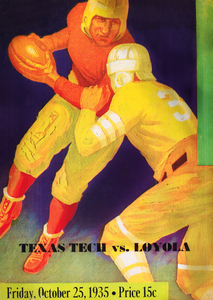 1935 Texas Tech Matadors vs. Loyola Lions | Row 1