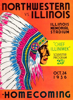 1936 Northwestern vs. Illinois