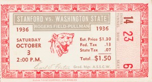 1936 Washington State vs. Stanford