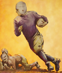 Autumn Gridiron Sunset