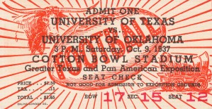1937 Oklahoma vs. Texas