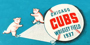 1937 Chicago Cubs Art