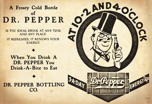 1937 Dr. Pepper Ad Print