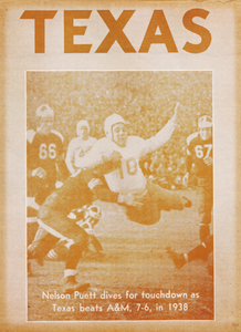 1938 Texas Longhorns Football Art Print