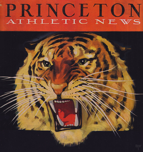 1938 Princeton Tiger Art by Lon Keller