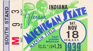 1939 Michigan State vs. Indiana