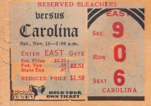 1939 North Carolina vs. Duke