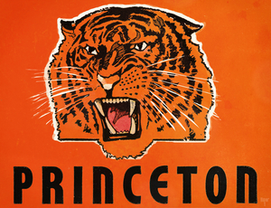 1939 Princeton Tiger Ticket Art