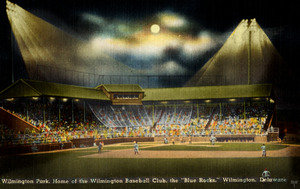 1940 Wilmington Baseball Art