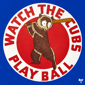 1940 Chicago Cubs Art