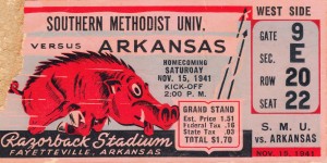 1941 SMU vs. Arkansas