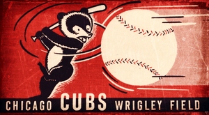 1941 Chicago Cubs Art Remix