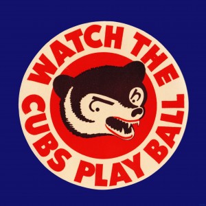 1941 Chicago Cubs Watch the Cubs Play Ball Art
