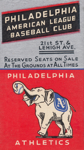 1941 Philadelphia Athletics Baseball Art