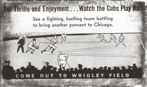 1941 Wrigley Field Art