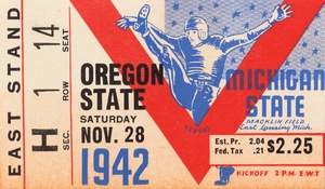 1942 Oregon State vs. Michigan State