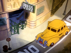 1942 Stadium and Taxi