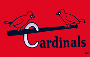 1943 St. Louis Cardinals Remix Art