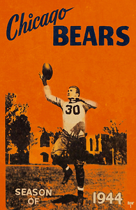 1944 chicago bears art 