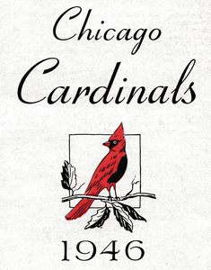 1946 Chicago Cardinals Art | Row 1